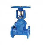 Rising Stem Resilient Seated Gate Valve with Wheel